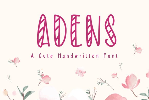 Adens: A Jolly Display Font for Eye-Catching Web Design