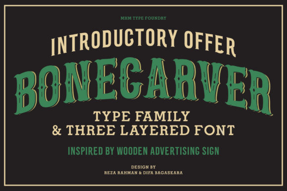 Bone Carver: A Versatile Display Font for Engaging Visuals