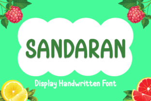 Bring Cheer to Your Web Design with Sandaran Font