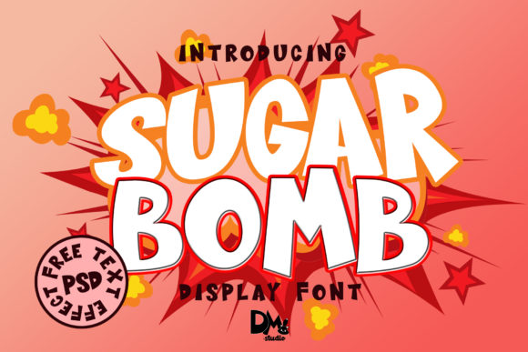 Bring Fun and Charm to Your Crafts with Sugar Bomb Font