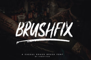 Brushfix: A Versatile Brush Font for Creative Branding