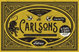 Carlsons: A Classic Display Font for Web Design