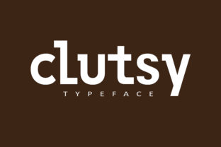 Clutsy: A Playful and Modern Font for Editorial Design