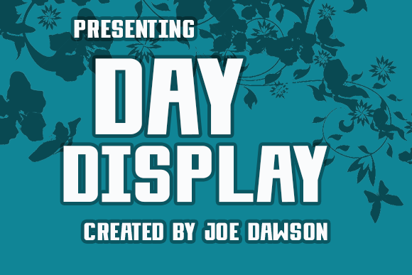 Day Display: A Clean and Casual Typeface for Business