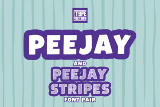 Discovering the Perfect Font: Peejay Peejay Stripes