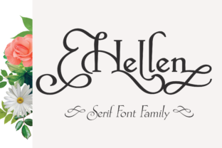 Elevate Your Craft with Hellen: A Delicate Serif Font