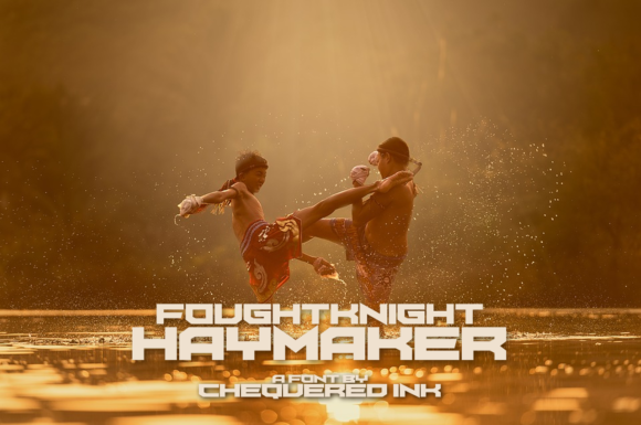 Enhance Your Brand with Foughtknight Haymaker Font