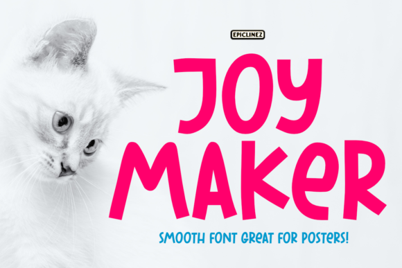 Enhance Your Brand with Joy Maker: A Friendly Display Font