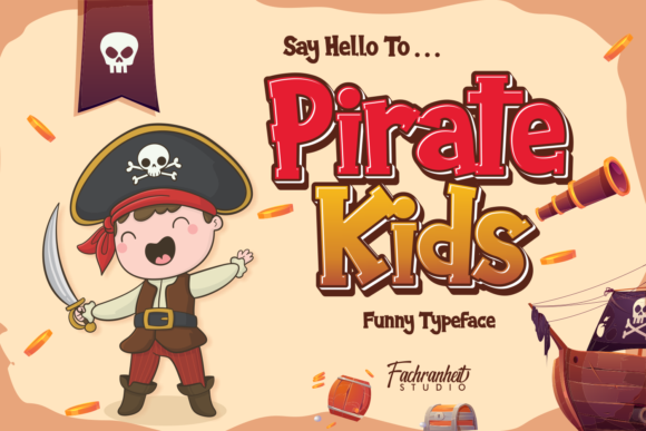 Enhance Your Web Design with Pirate Kids Font
