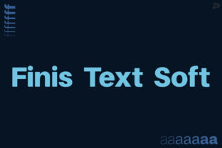 Finis Text Soft: A Versatile Font for Crafters and Creators