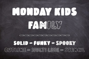 Monday Kids Family: A Handwritten Font for Engaging Visuals
