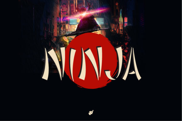 Ninja Display: A Fun and Creative Font for Crafters