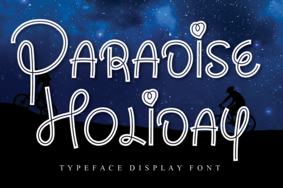 Paradise Holiday: A Font for Eye-Catching Campaigns