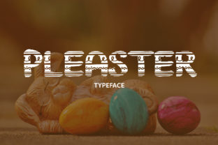 Pleaster: A Cheerful Uppercase Display Font for Web Design