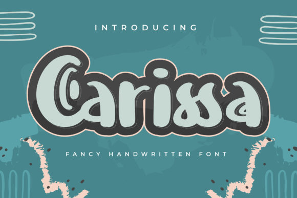 Transform Your Brand with Carissa: A Friendly, Unique Display Font