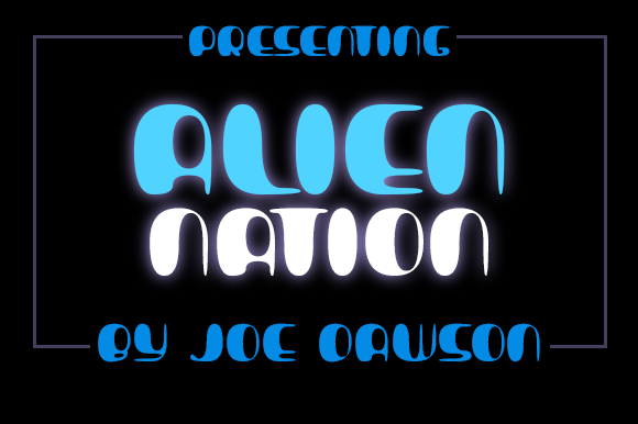 Transform Your Brand with the Retro Charm of Alien Nation Font