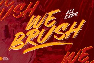 Transform Your Brand with We Brush: A Bold and Unique Font