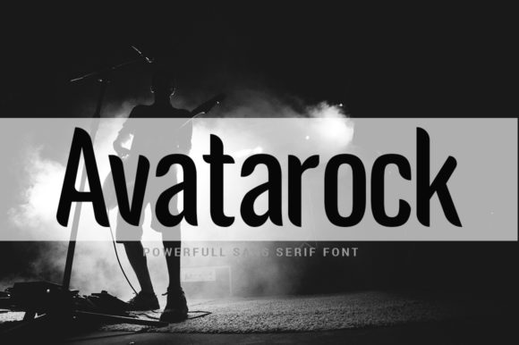 Unlock Visual Impact with Avatarock: A Modern Display Font